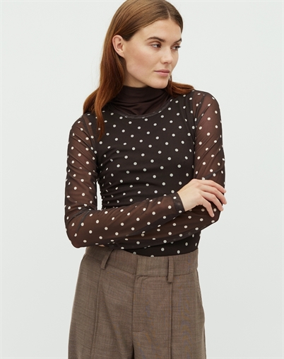 mbyM - Milargos - Arcel Bluse - Java Dots